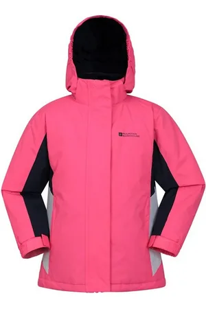 Mountain Warehouse Honing ski-jas voor kinderen (Lichtroze)