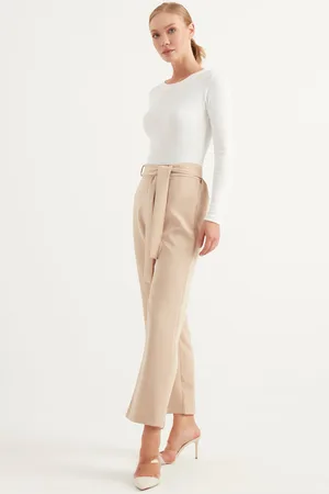 HERITA Broek met strikceintuur