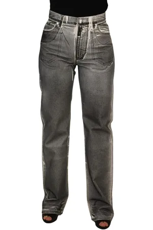 Dolce & Gabbana Gewassen Spijkerbroek Met Hoge Taille