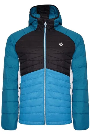 Dare 2B Heren Mountaineer II gewatteerde jas (Golfstroom/Zwart)