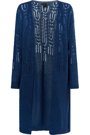 Dreimaster Longcardigan Dames -grijs