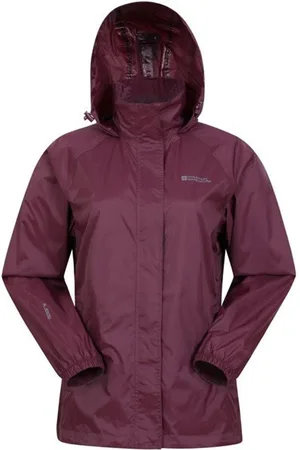 Mountain Warehouse Pakka Waterdichte Jas voor kinderen/Kinderen (Donkerpaars)