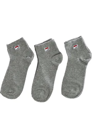 Fila Pack-3 Unisex Enkelsokken F9303