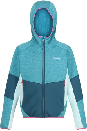 Regatta Kinder/Kinder Dissolver VIII Full Zip Fleecejack (Tahoe /Marokkaans / gebleekt aqua)