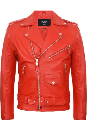 Infinity Leren Brando Biker Rock motorjas van leer