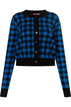 myMo Vest Dames Zwart-Blauw