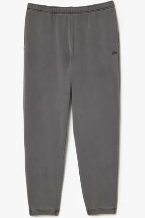 Lacoste Uniseks fleece katoenen jogger trainingsbroek in
