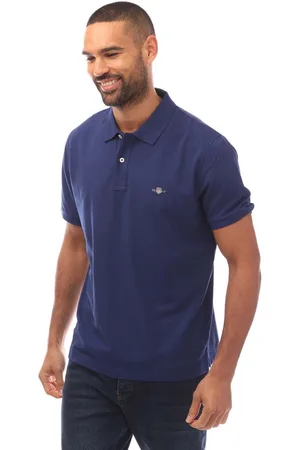 GANT Heren Shield Logo Pique Poloshirt in