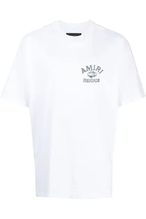 AMIRI Global Records Logo Bedrukt T-shirt in
