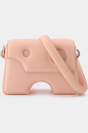 OFF-WHITE Burrow 22 Tas in Leer
