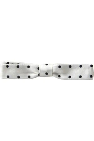 Dolce & Gabbana Polka Dot Silk verstelbare nek strikje