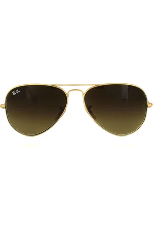 Ray-Ban Zonnebril Aviator 3025 112/85 Mat Bruin Verloop