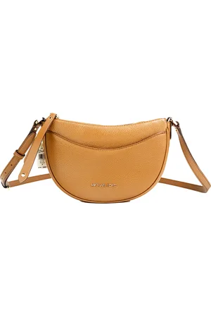 Michael Kors Leren Crossbodytas Met Kiezelstenen En Kaartsleuven Aan De Binnenkant