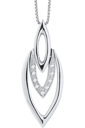 Diadema FLAME Ketting Diamonds 0.050 Cts White Gold