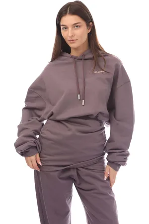OFF-WHITE Off White For All Hoodie Sweatdress voor dames in -wit