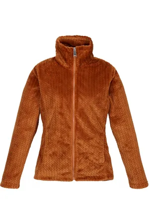 Regatta Dames/Dames Heloise Marl Full Zip Fleece Jas ( Amandel Rimpeling)