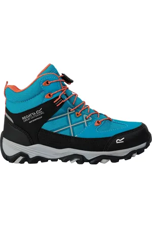 Regatta Kinderen/Kinderen Samaris III Wandelschoenen (Tahitiaans groenblauw/satsuma)