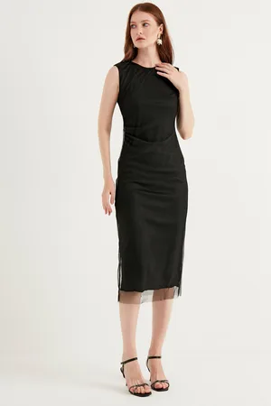 HERITA Midi Jurk met Regular Fit