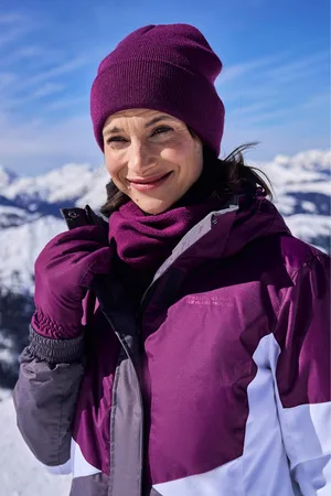 Mountain Warehouse Dames/Dames sneeuwaccessoireset (Donkerpaars)
