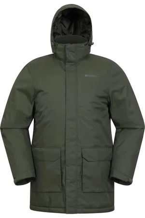 Mountain Warehouse Heren Ranger gewatteerde parka ( Groen)