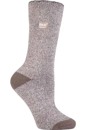 Heat Holders Lite dames dunne thermo wintersokken - / Crème