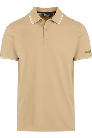 Regatta Heren Tadeo Polo Shirt (Haver/Wit)