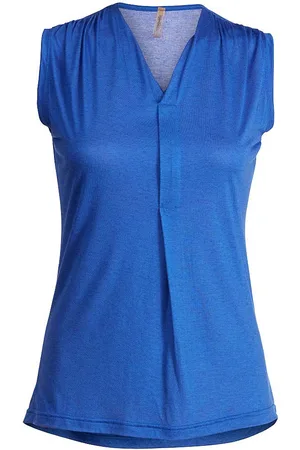 Conquista Mouwloze V Hals Top