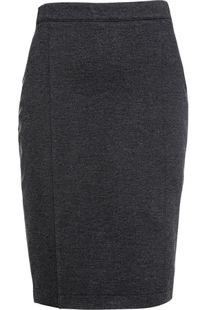 Conquista Stretch kokerrok antraciet