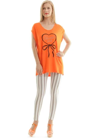 Conquista T-shirt met oversized print