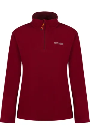 Regatta Geweldige Outdoors Dames Sweetheart 1/4 Zip Fleece Sweater (Rumba- )