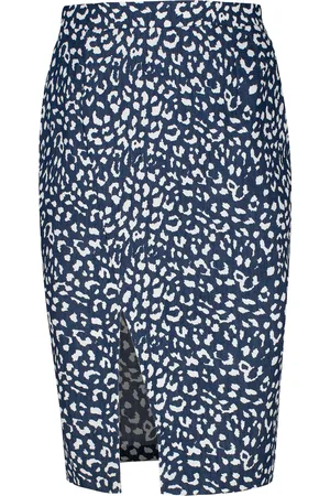 Conquista Gabardine kokerrok met print