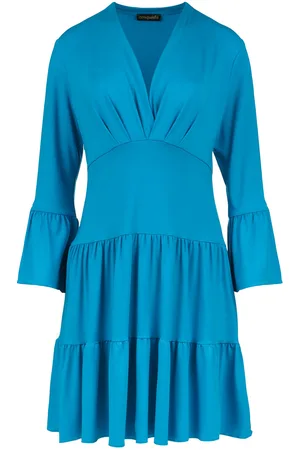 Conquista Jersey jurk met ruches