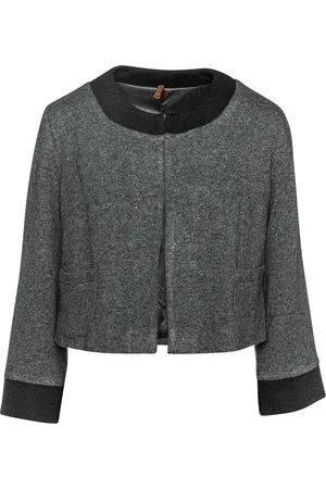 Conquista Antraciete bolero met lange mouwen