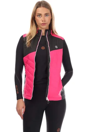 Dare 2B Damescolbert Ascending Lichtgewicht Gewatteerd Gilet in Zwart