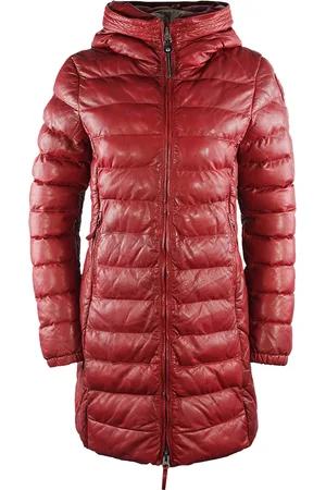 Parajumpers Demi Rio Red Leather Jacket