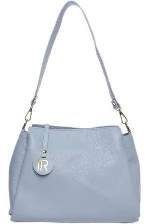 ISABELLA Turkoois Rundleer Tas
