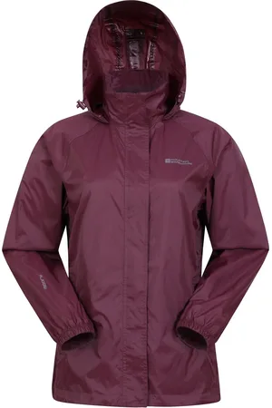 Mountain Warehouse Dames/Dames Pakka II Waterdichte Jas (Donkerpaars)