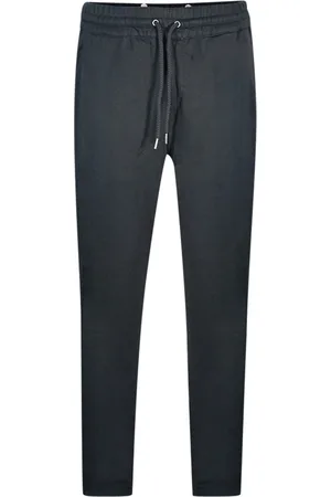 Fred Perry T7501 102 Loopback zwarte joggingbroek