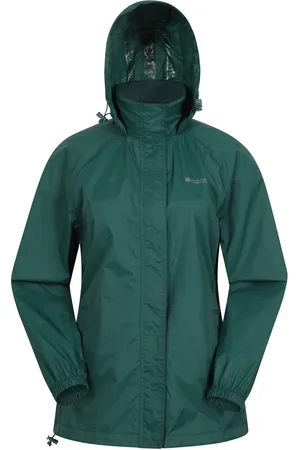 Mountain Warehouse Dames/Dames Pakka II Waterdichte Jas (Donkergroen)