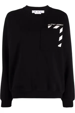 OFF-WHITE Diag Regular sweatshirt met ronde hals