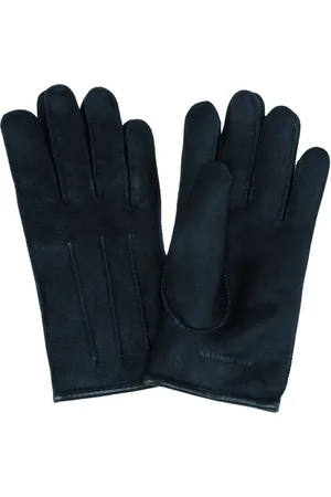 Parajumpers Shearling blauwe grafiethandschoenen