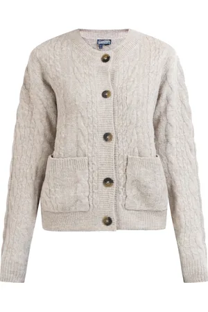 Dreimaster Vest met knopen Dames melange