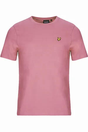 Lyle & Scott Merk borstlogo palmroze T-shirt