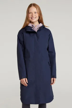 Mountain Warehouse Dames/Dames Hannah Extreme Waterdichte Jas (Marine)