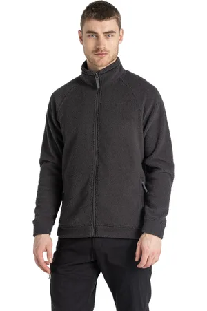 Craghoppers Heren Karlton Full Zip Fleecejack (Zwarte peper)
