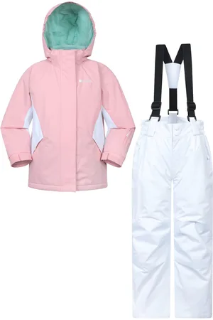 Mountain Warehouse Set kinder/kinder ski-jas & -broek (Lichtroze)