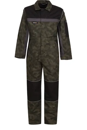 Regatta Kinder/Kinder Camouflage Jumpsuit ( /zwart)