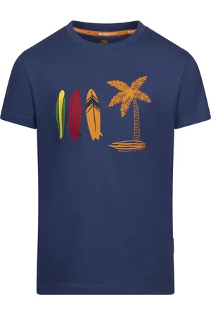 Trespass Jongens Alltown T-Shirt (Blauwsteen)