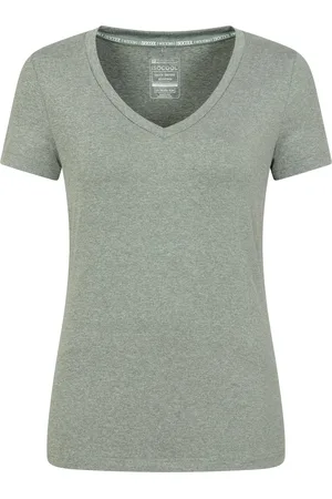 Mountain Warehouse Dames/Dames Vitaliteit V Hals T-shirt ( Groen)