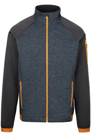 Trespass Heren AT300 Foxearth Full Zip Fleecejack (Marine Marl)